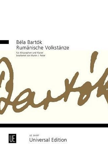 Béla Bartóks rumänische Volkstänze arrangiert für Altsaxophon und Klavier